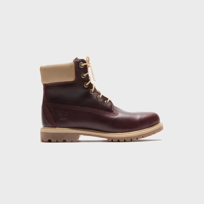 Timberland Premium 6-Inch Lace Up Boot - Burgundy sold by Kith