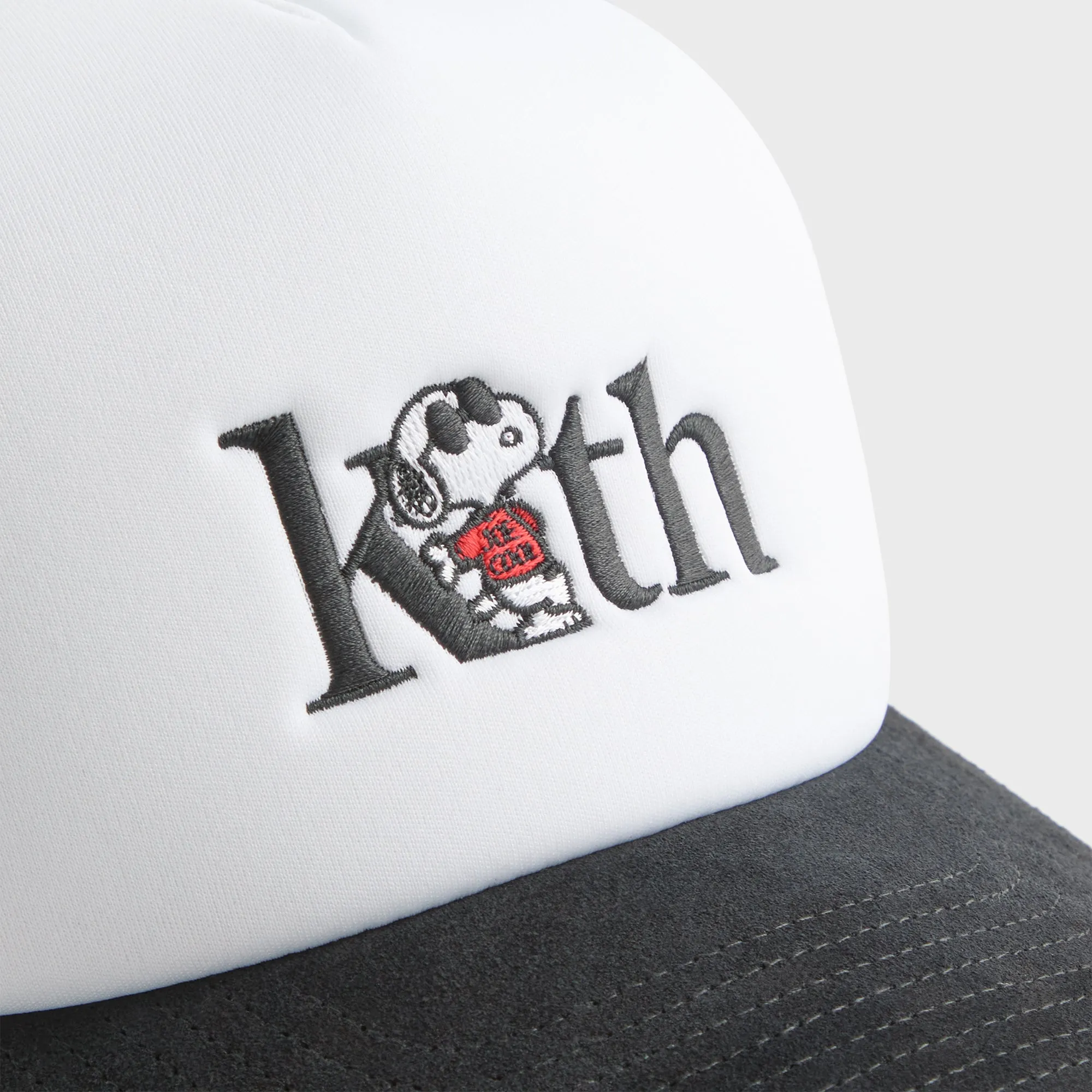Kith for Peanuts 75 Nolan Poly Foam Trucker With Suede Brim - Black sold by Kith product image thumbnail 5