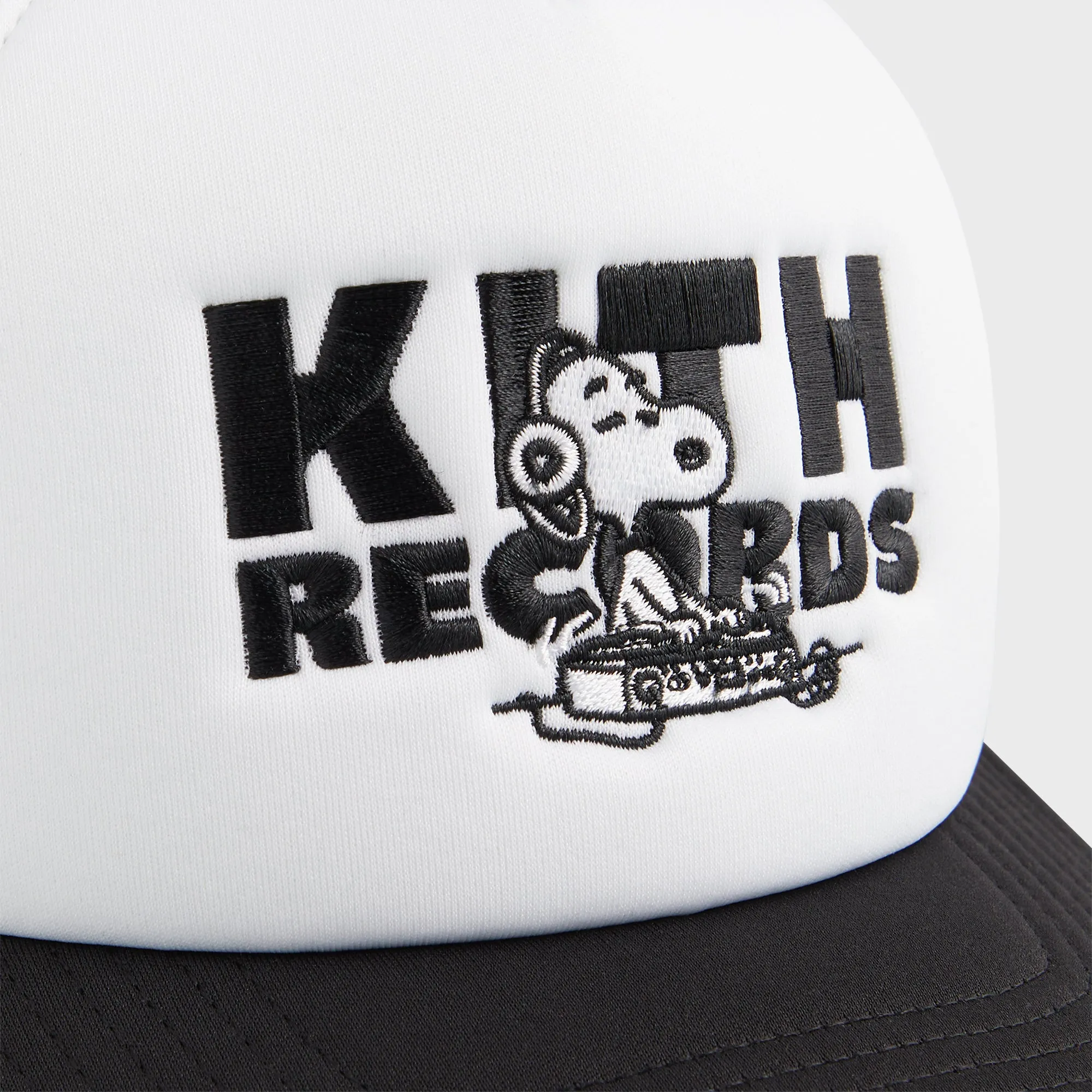 Kith for Peanuts Kith Records Nolan Poly Foam Trucker - Black sold by Kith product image thumbnail 5