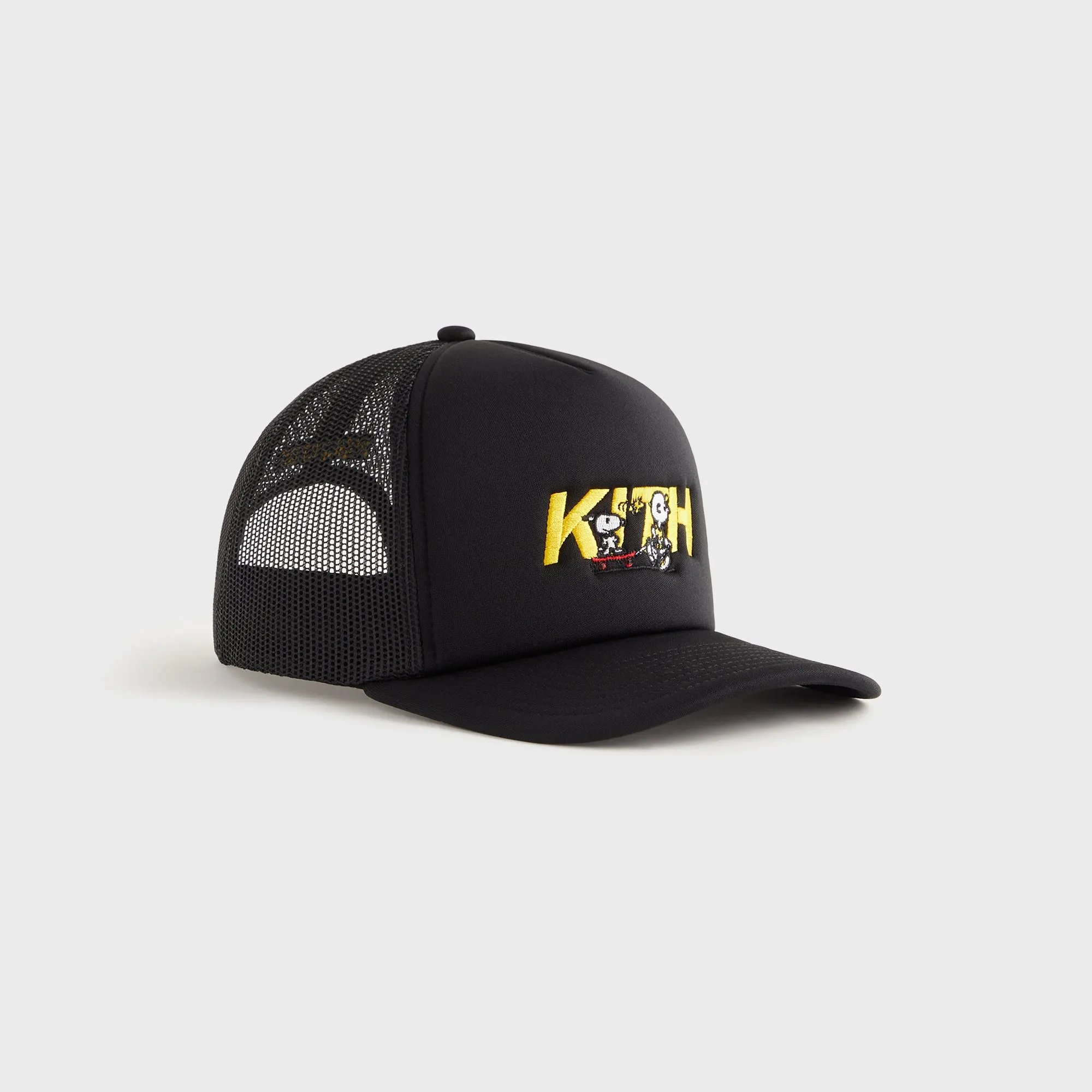 Kith for Peanuts 75 Nolan Poly Foam Trucker - Black sold by Kith product image thumbnail 4