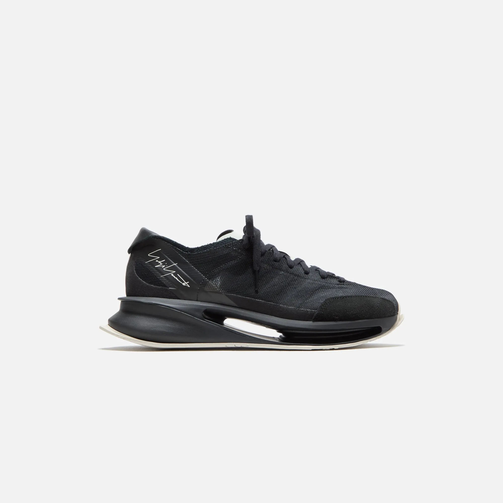 adidas Y-3 S-Gendo Run - Black / Black / Talc sold by Kith