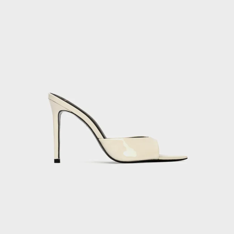 Black Suede Studio Brea 100 Patent Leather - Coconut sold by Kith