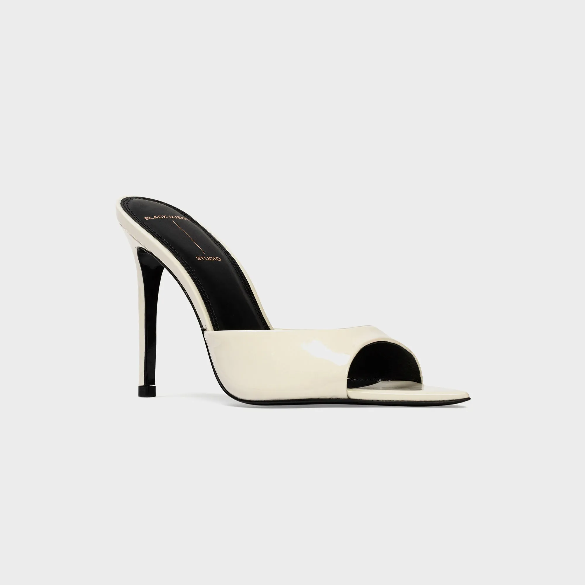 Black Suede Studio Brea 100 Patent Leather - Coconut sold by Kith product image thumbnail 2