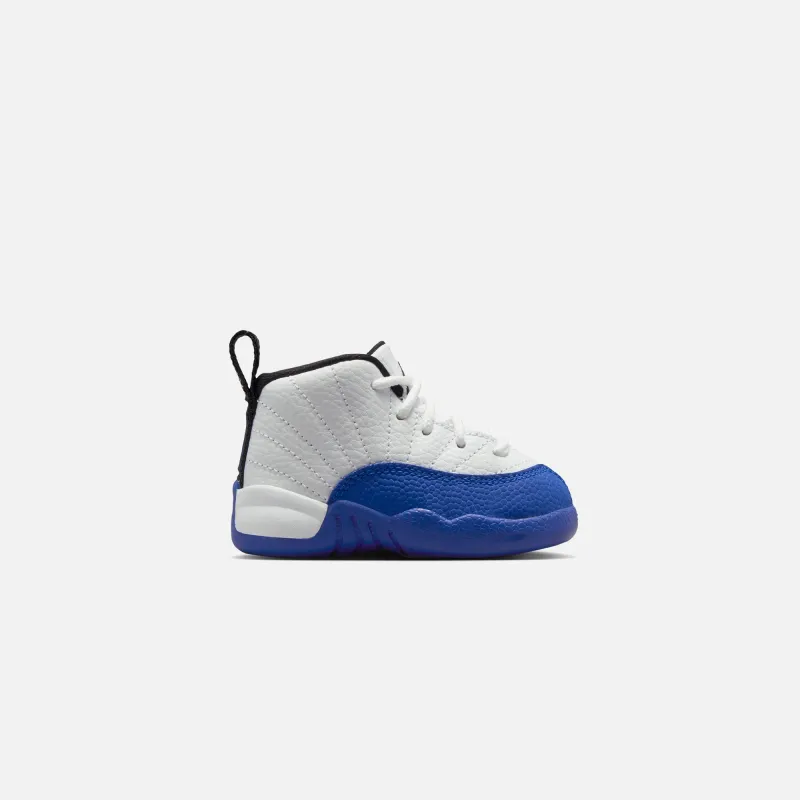 Jordan TD Air Jordan 12 - White / Black / Game Royal sold by Kith