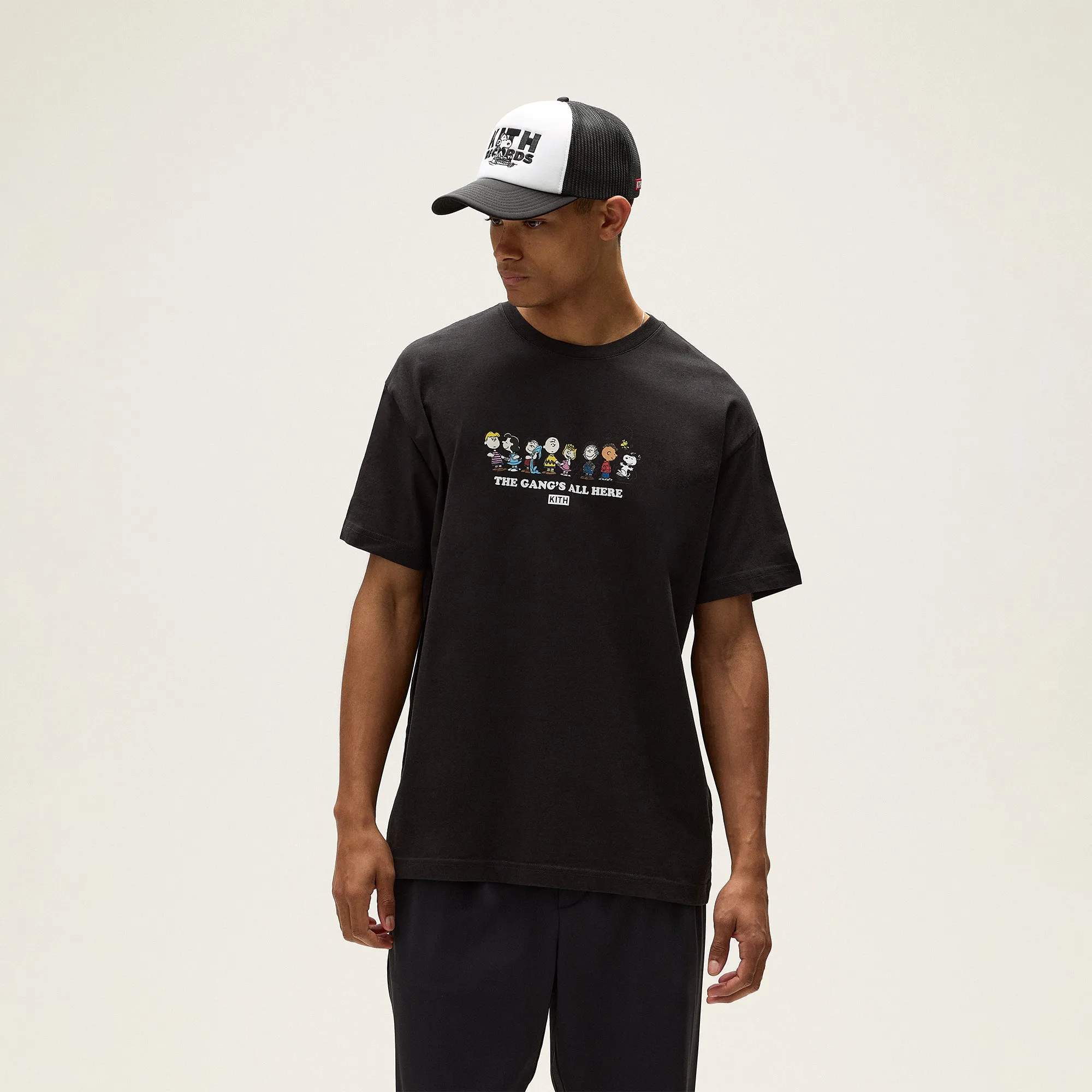 Kith for Peanuts Gang's All Here Tee - Black sold by Kith product image thumbnail 2