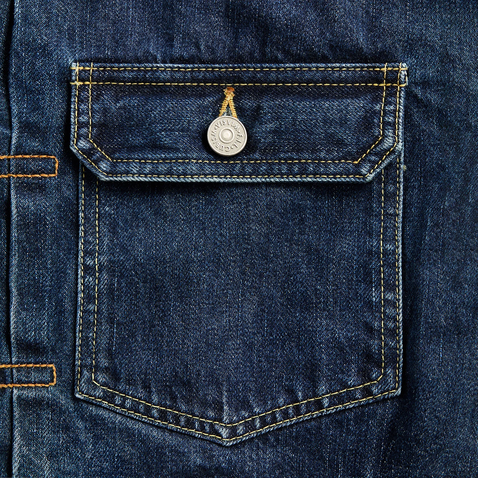 Visvim Ss 101X Jacket Damaged Check - Beige / Indigo sold by Kith product image thumbnail 3