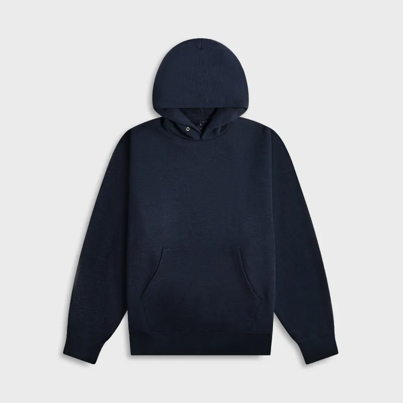 Visvim Jumbo Sb Hoodie P.O. Superfine - Navy sold by Kith