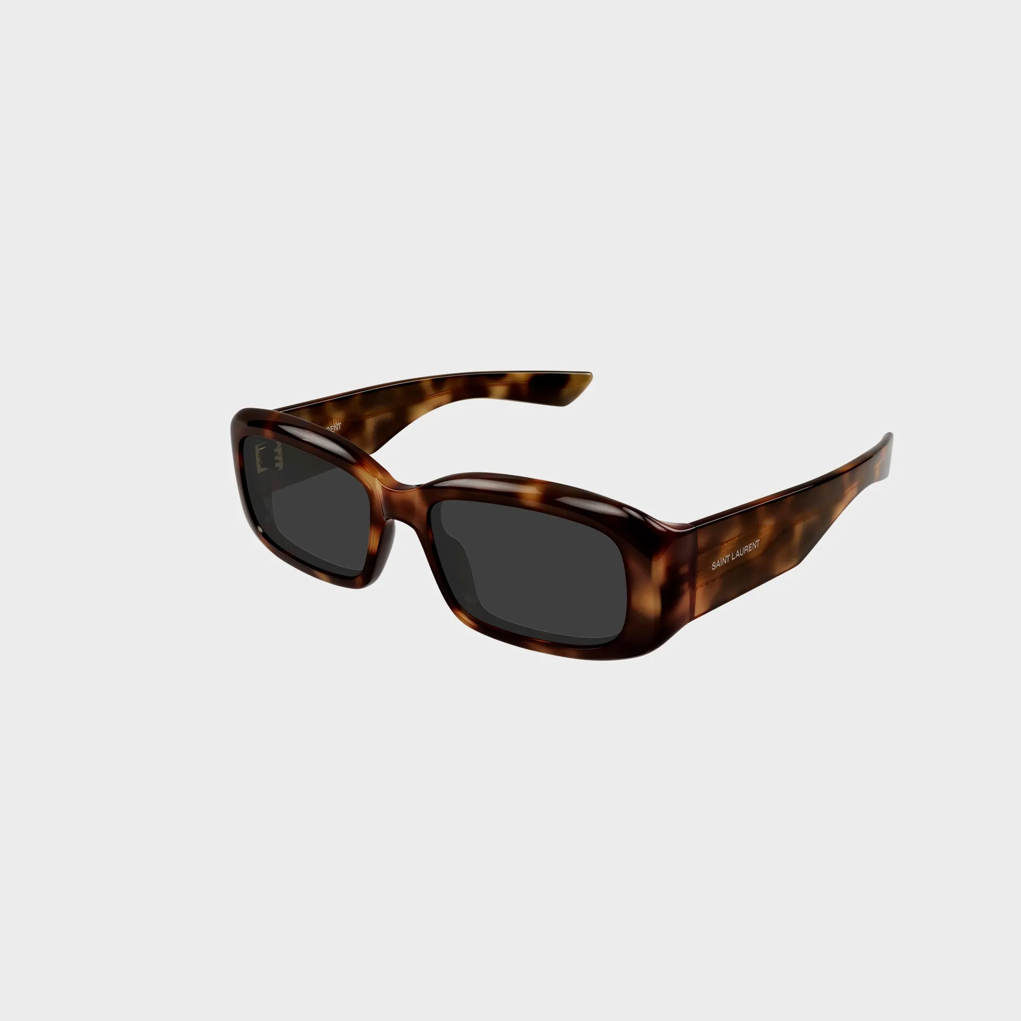 Saint Laurent Rectangle Frames - Havana sold by Kith