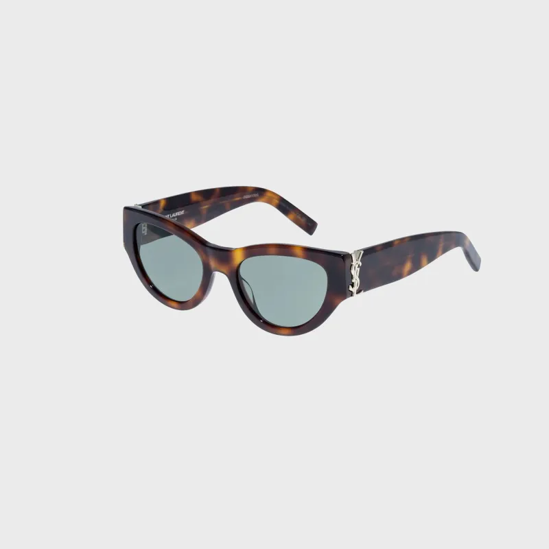 Saint Laurent Cat Eye Frames - Black sold by Kith