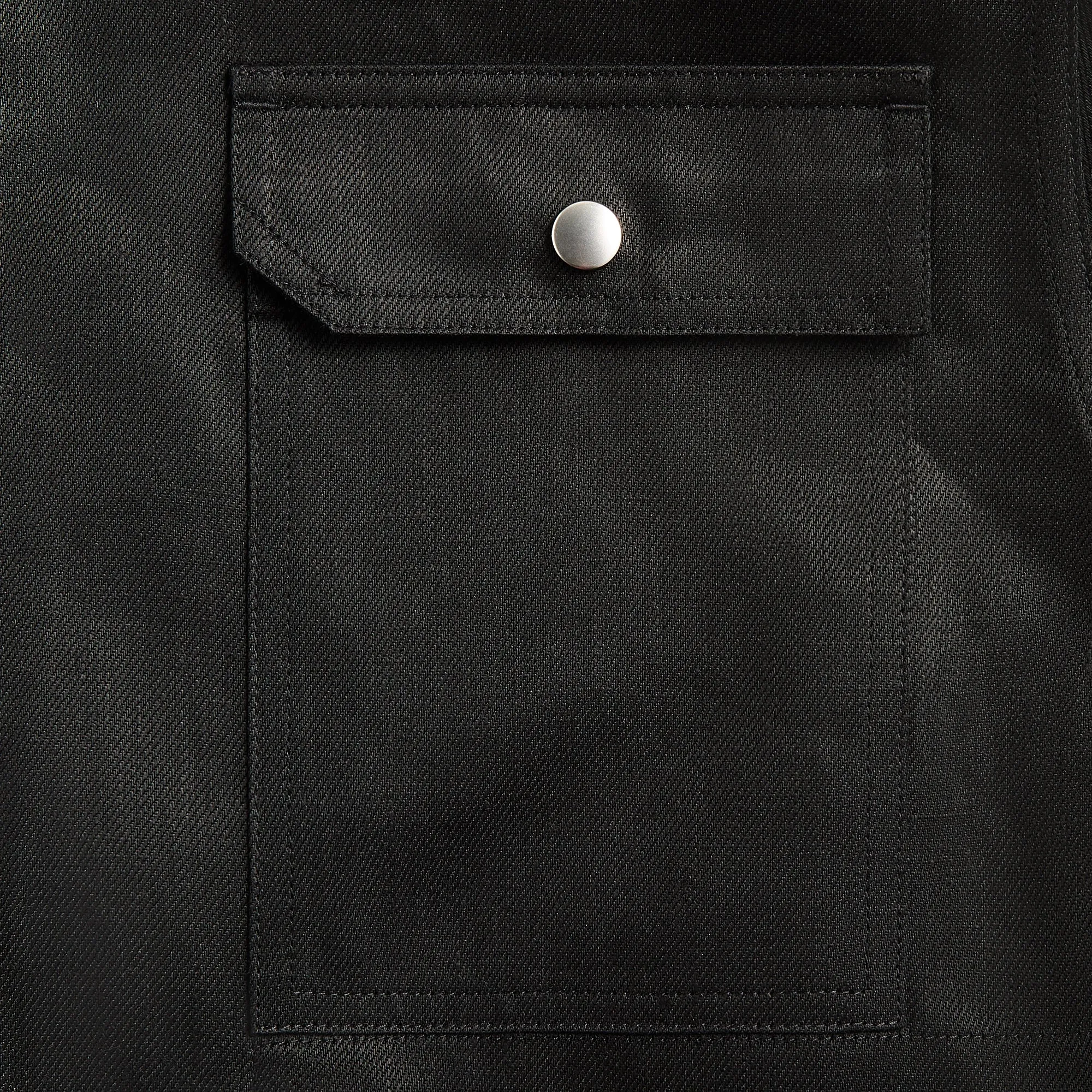 Rick Owens Giacca Senza Maniche Jumbo Sl Outershirt - Black sold by Kith product image thumbnail 3
