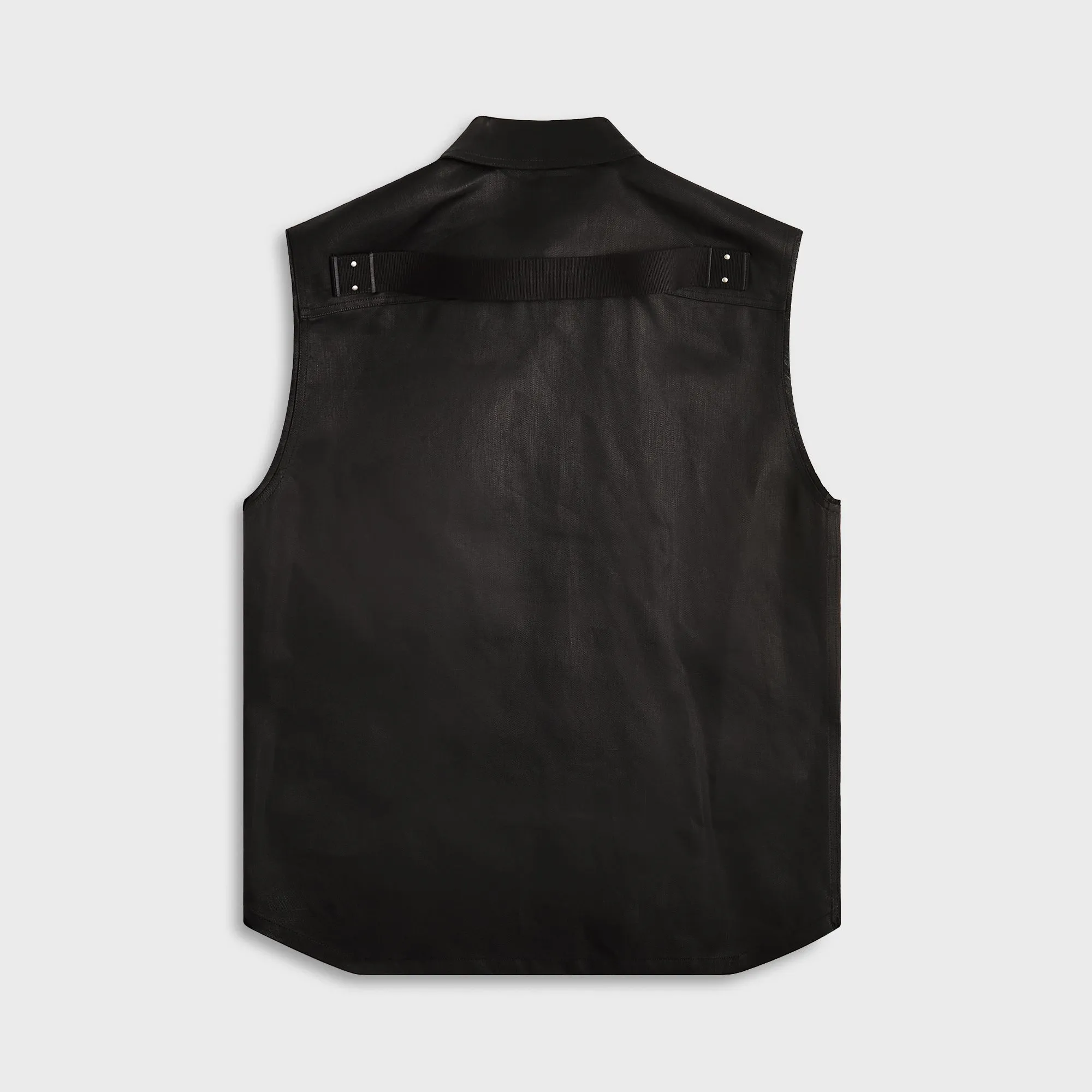 Rick Owens Giacca Senza Maniche Jumbo Sl Outershirt - Black sold by Kith product image thumbnail 2