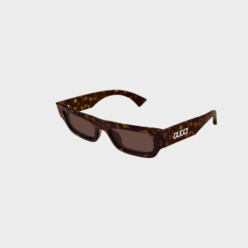 Gucci GG Frames 39S - Tortoise sold by Kith