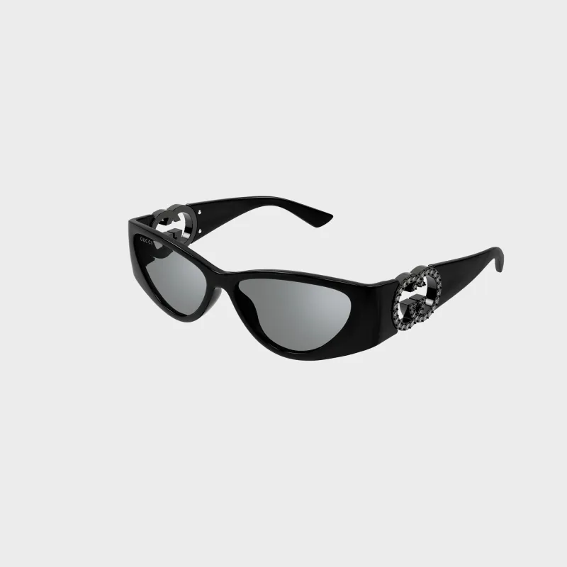 Gucci GG Frames 24S - Black sold by Kith