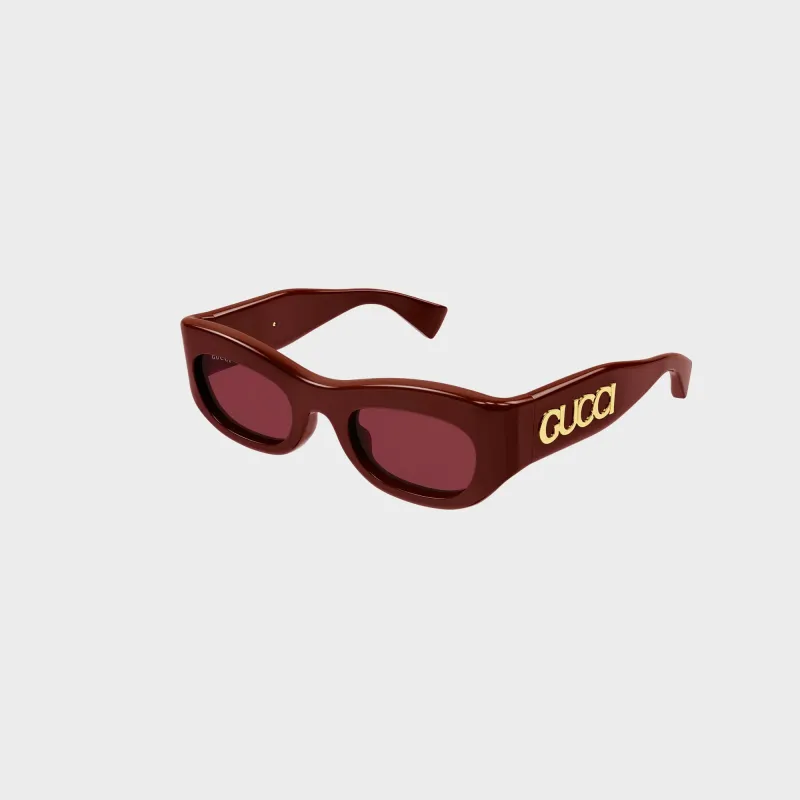 Gucci GG Acetate Frames 09S - Red sold by Kith
