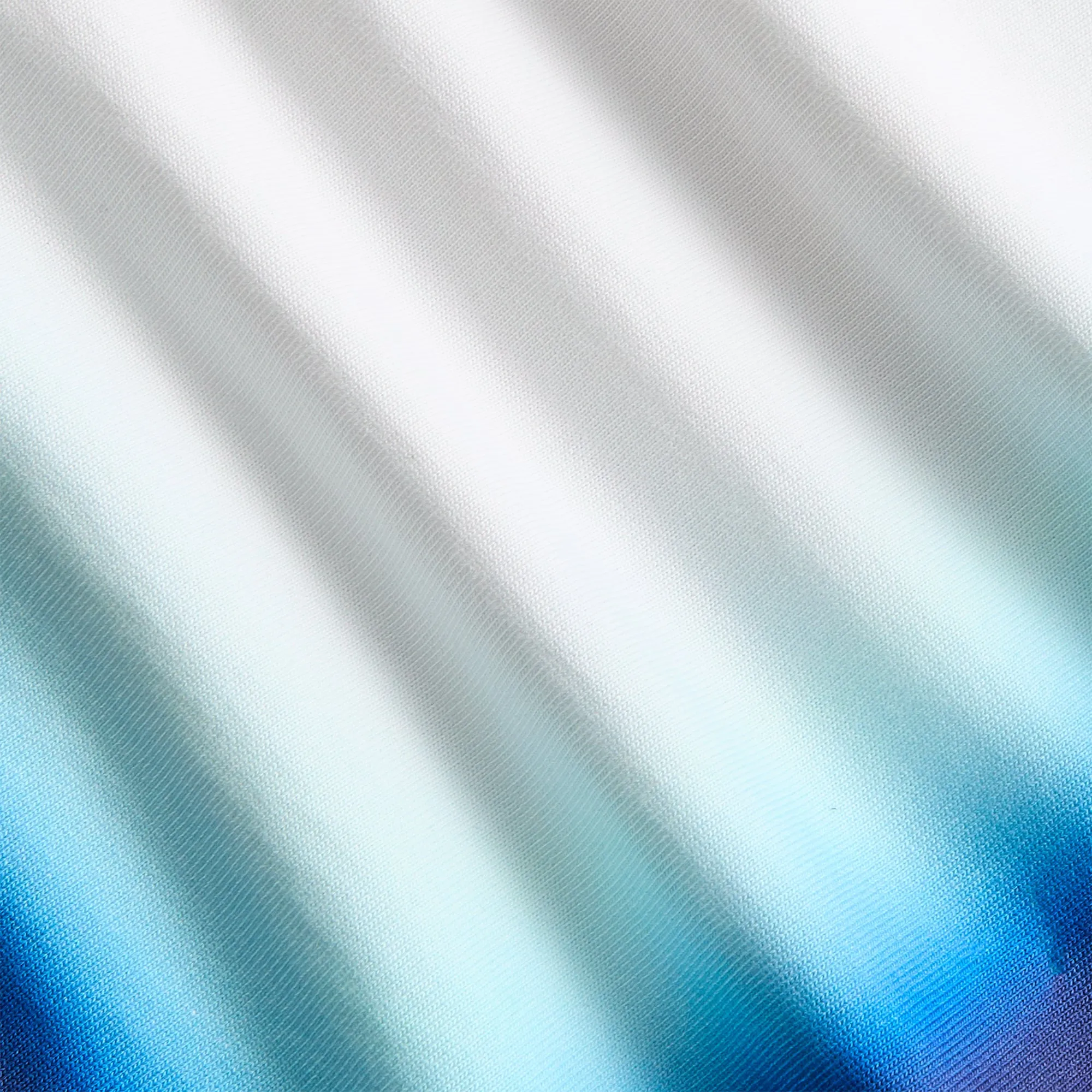 Casablanca Spray Dye Gradient Faded Logo Long Sleeve Tee - Blue Fade sold by Kith product image thumbnail 3