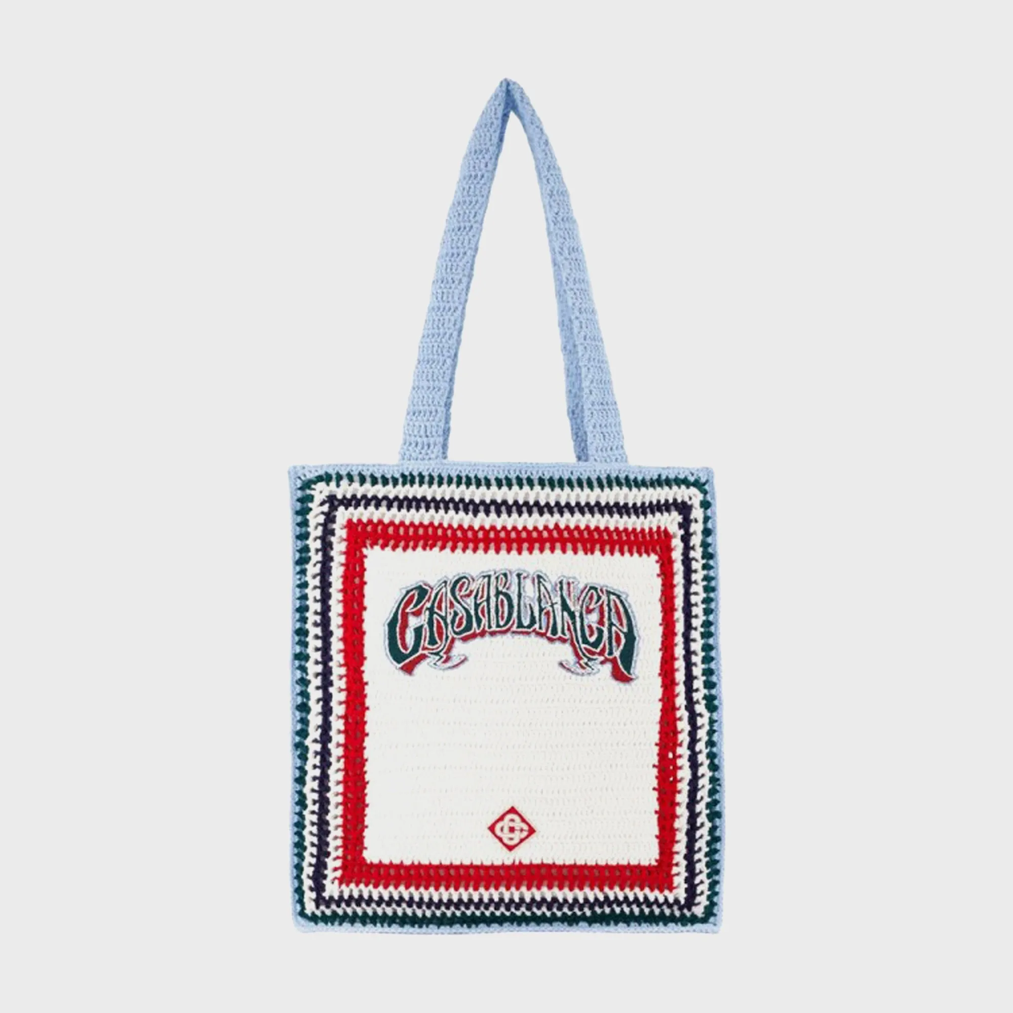 Casablanca Large Crochet Bag - White sold by Kith