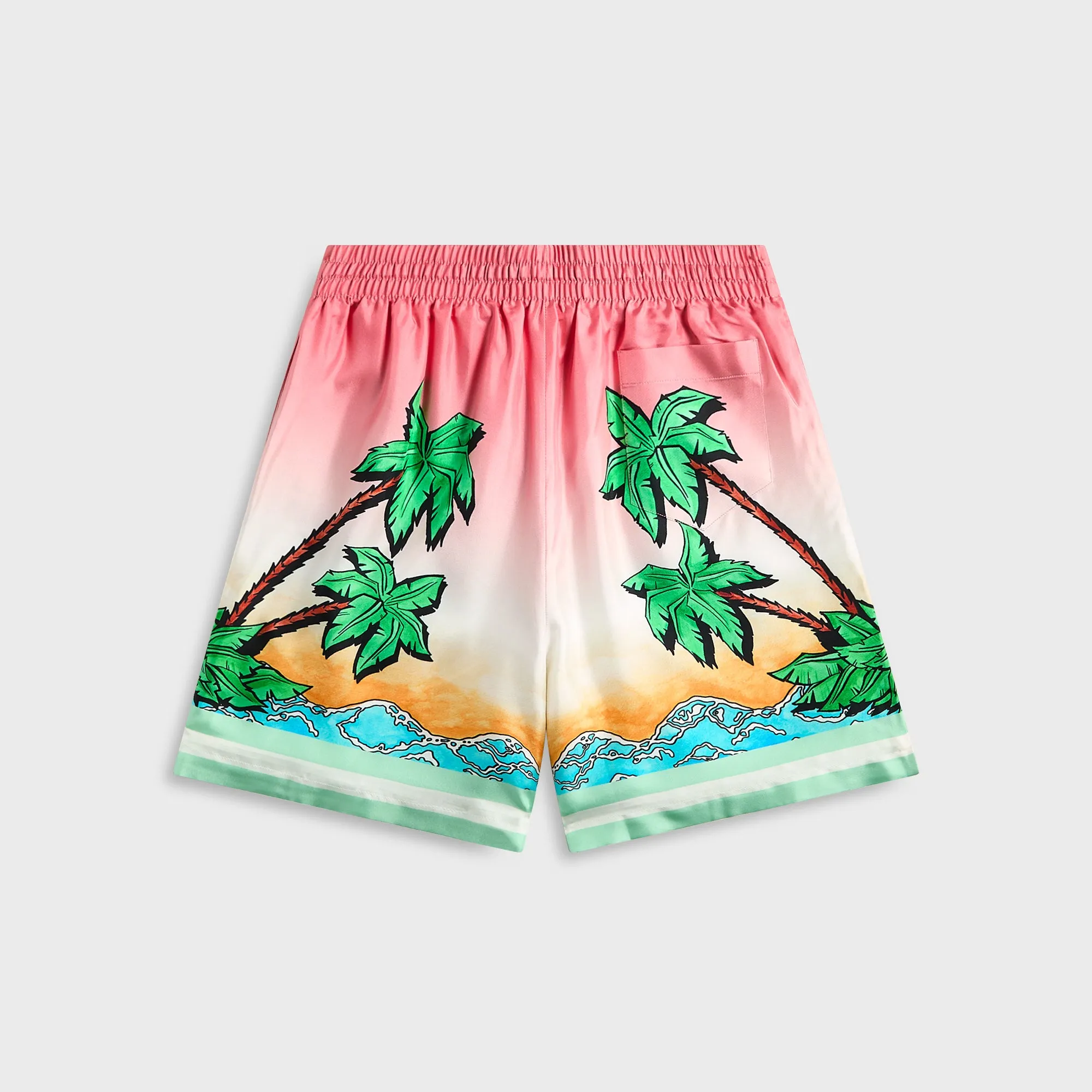 Casablanca Drawstring Shorts - Pink / Multicolour sold by Kith product image thumbnail 2