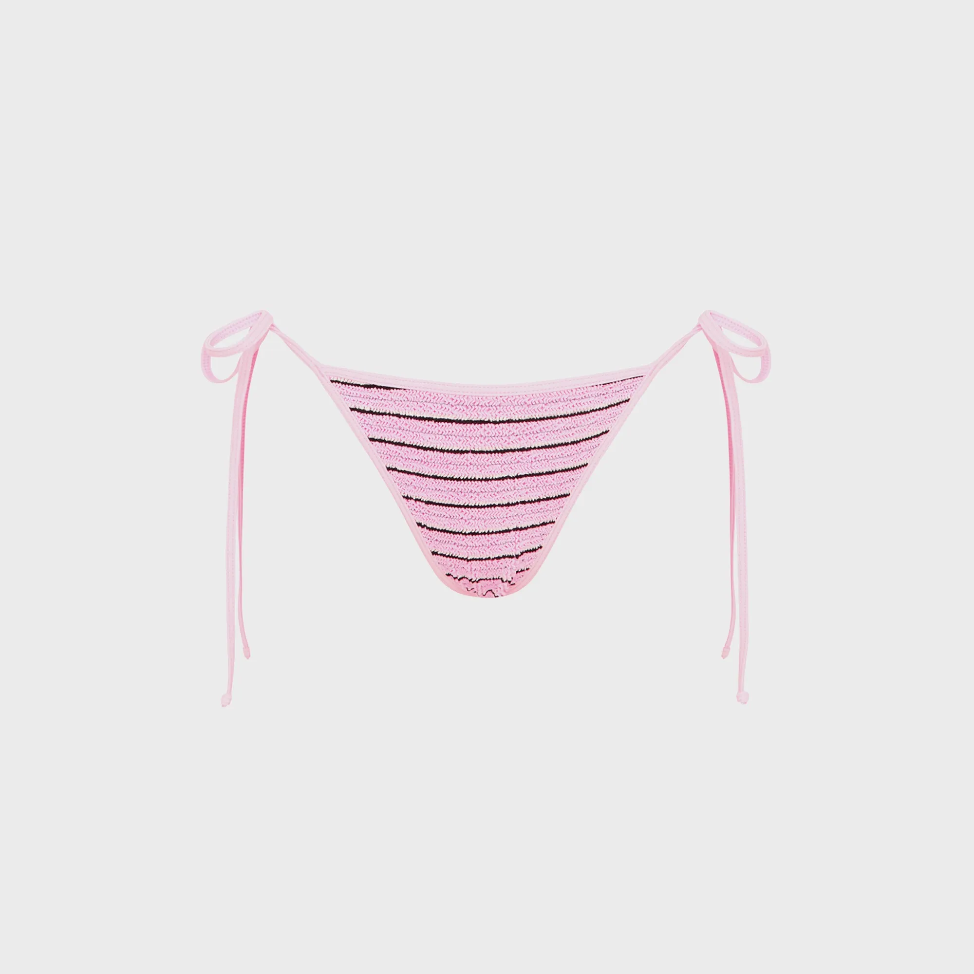 Bond Eye Anisha Brief - Pastel Pink Stripe sold by Kith