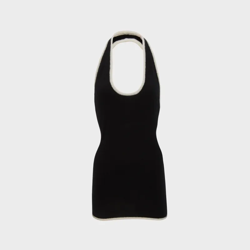 Aya Muse Vian Dress - Black / White sold by Kith