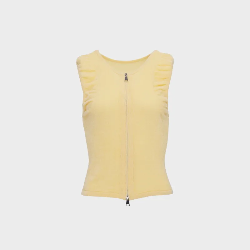 Aya Muse Aero Top - Vanilla Cream sold by Kith