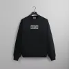 Kith Floral Lace Nelson Crewneck - Black sold by Kith