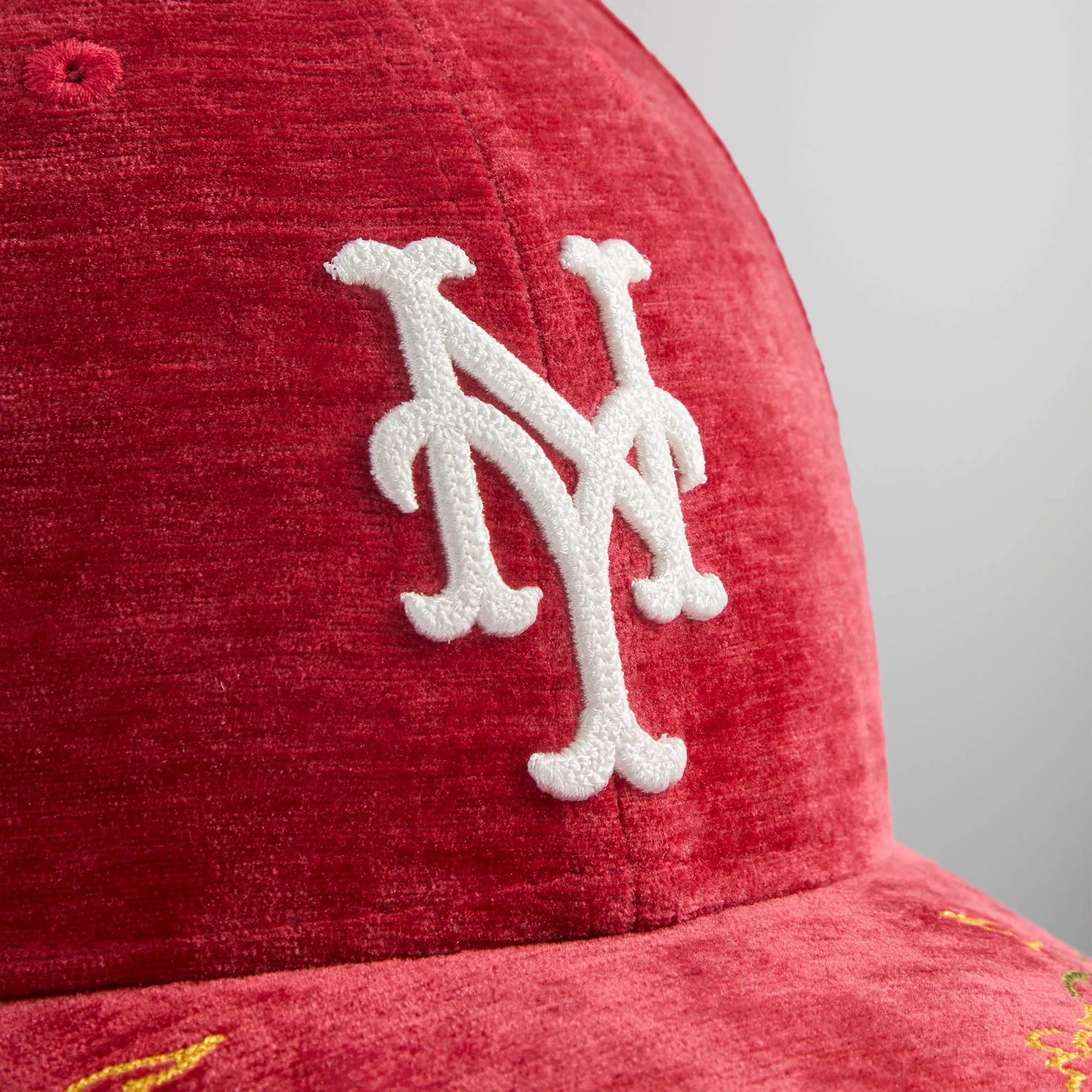 Kith & New Era for the New York Mets Chenille 59FIFTY Fitted - Allure sold by Kith product image thumbnail 4