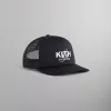 Kith NY to the World Nolan Trucker Hat - Black sold by Kith