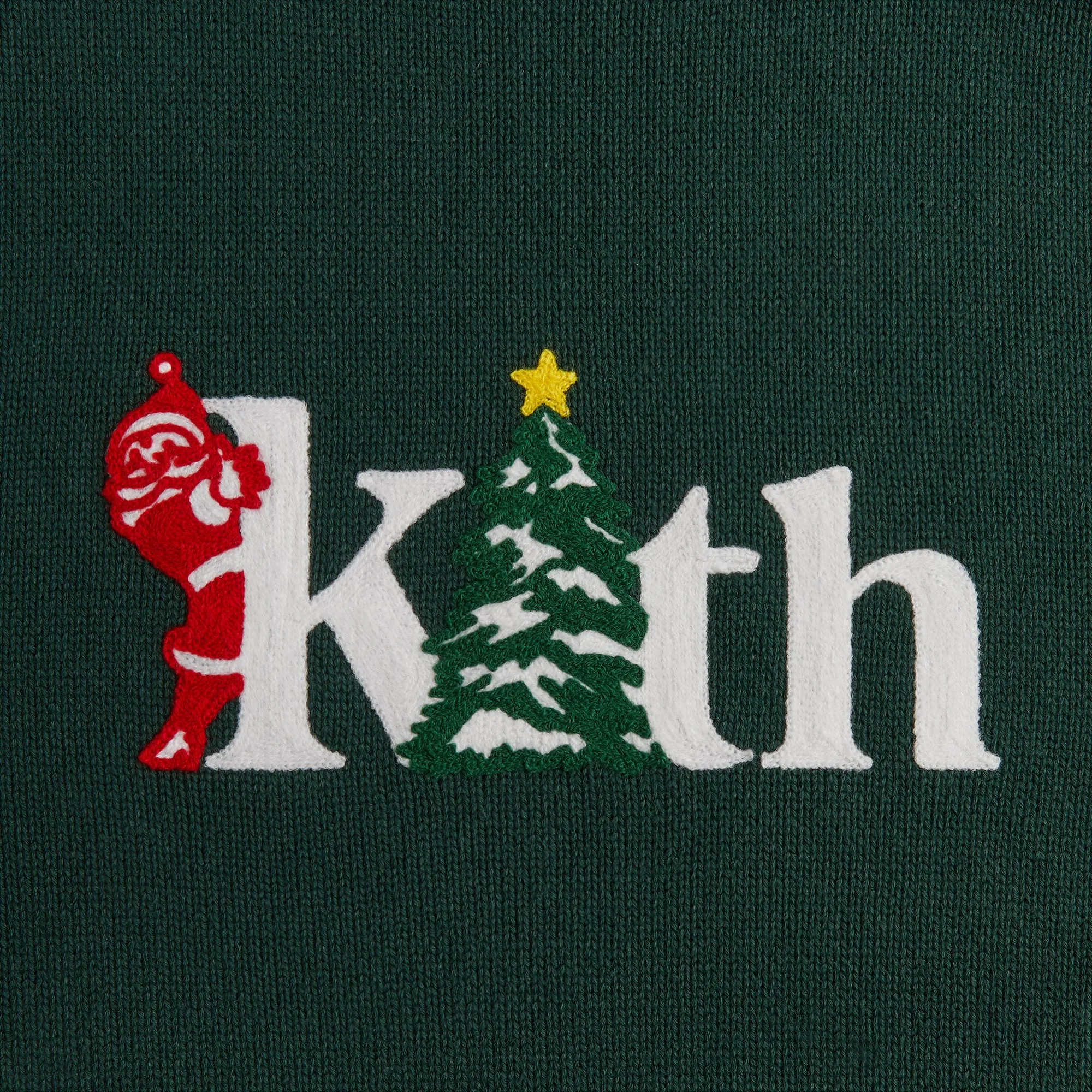 Kithmas Tree Crewneck Sweater - Stadium sold by Kith product image thumbnail 3