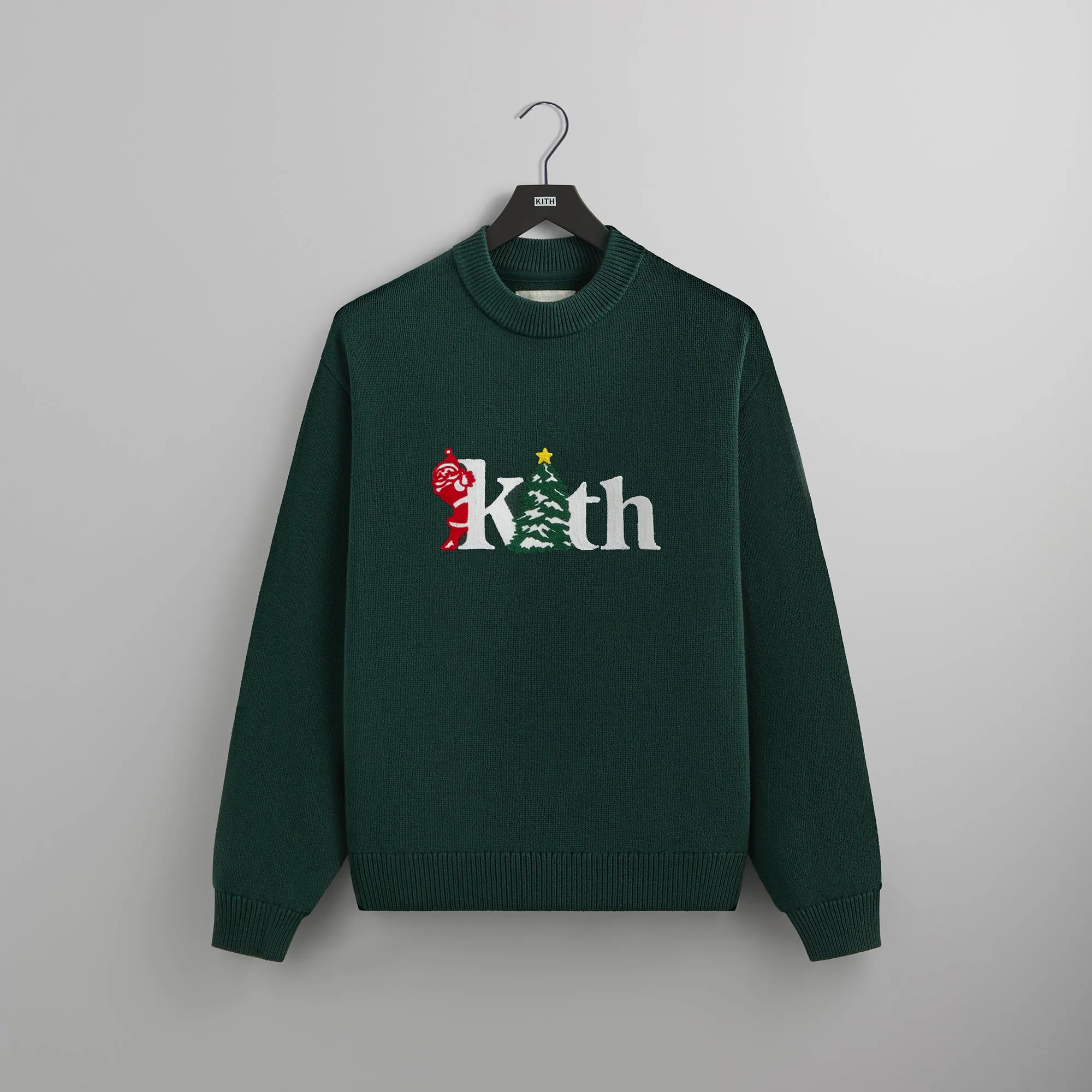 Kithmas Tree Crewneck Sweater - Stadium sold by Kith
