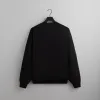 Kithmas Needlepoint Nelson Crewneck - Black sold by Kith