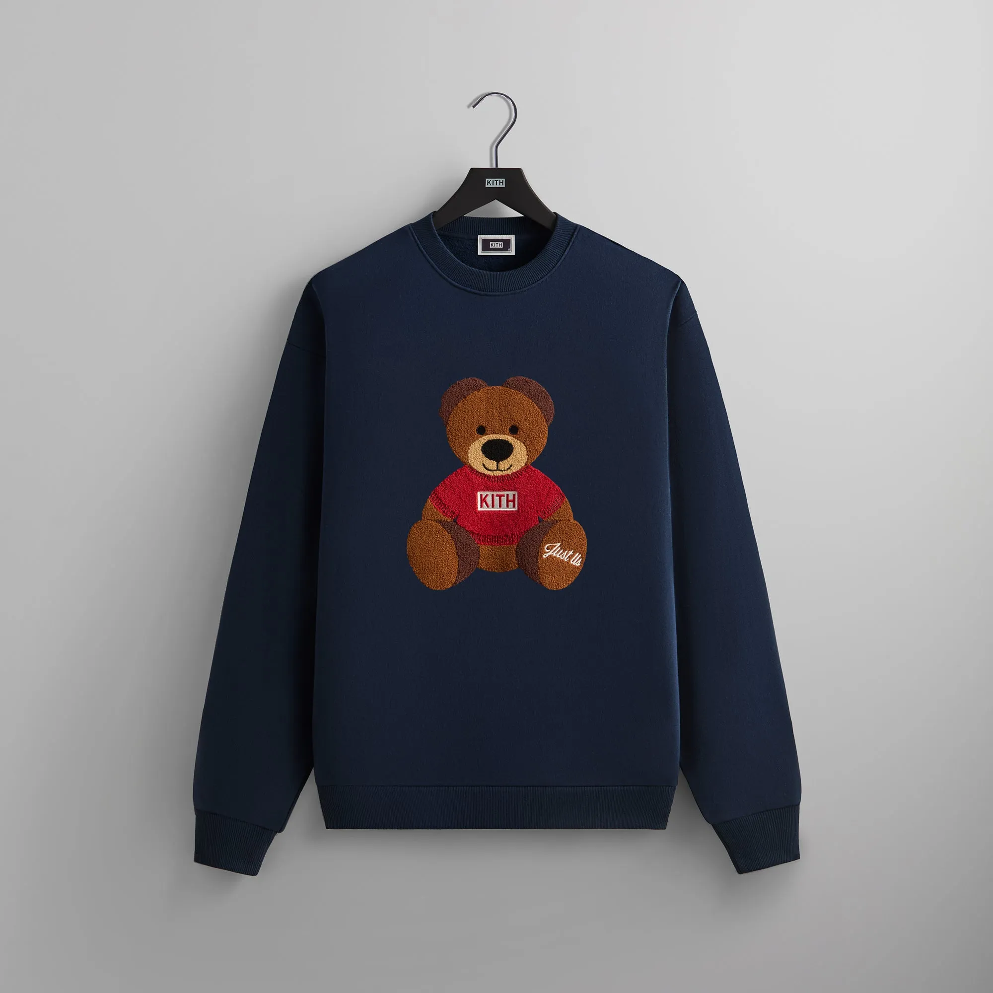 Kithmas Teddy Nelson Crewneck - Nocturnal sold by Kith