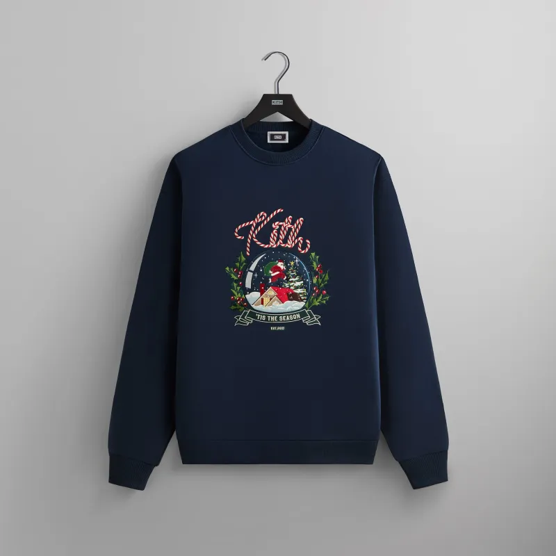 Kithmas Snowglobe Nelson Crewneck - Nocturnal sold by Kith