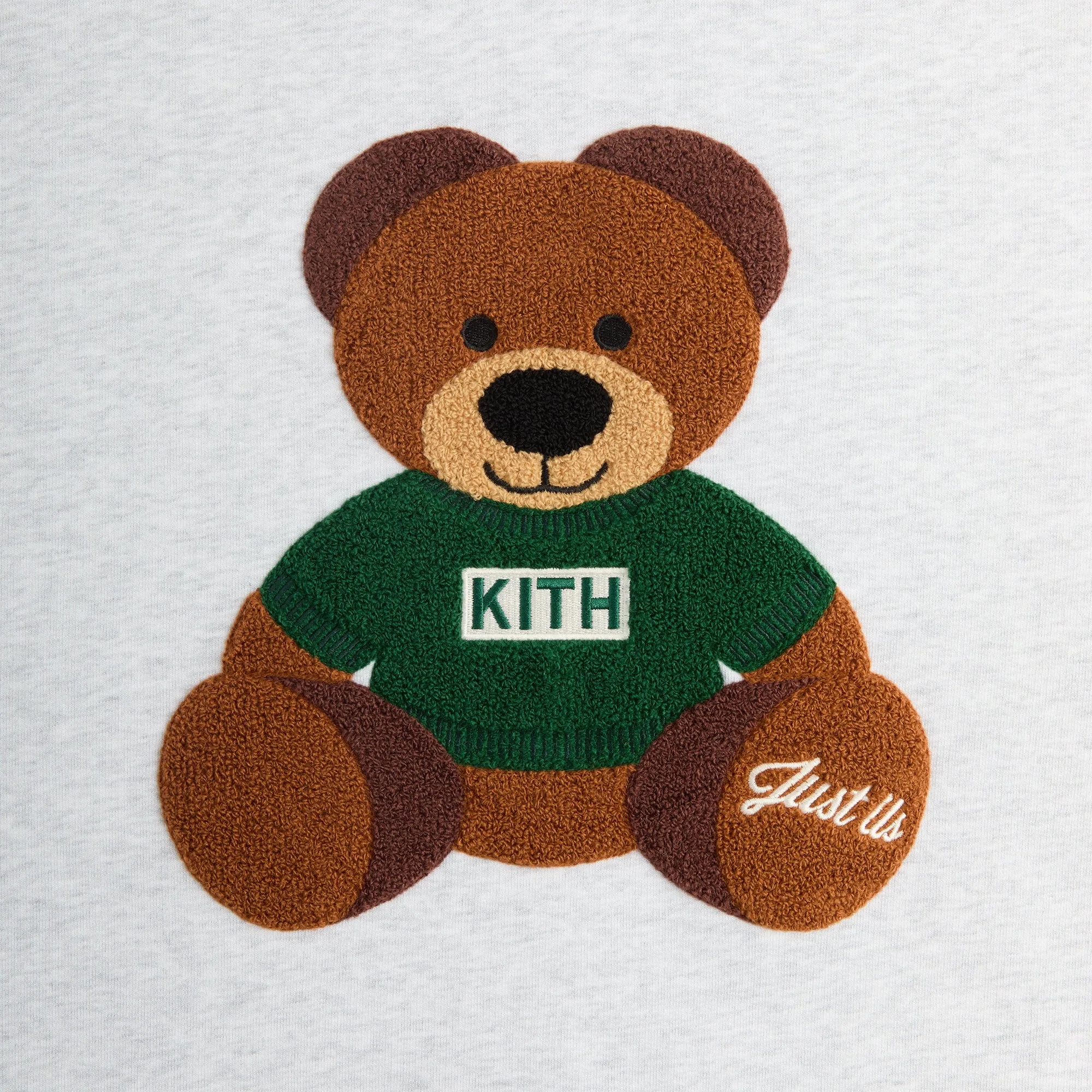 Kithmas Teddy Nelson Crewneck - Light Heather Grey sold by Kith product image thumbnail 3