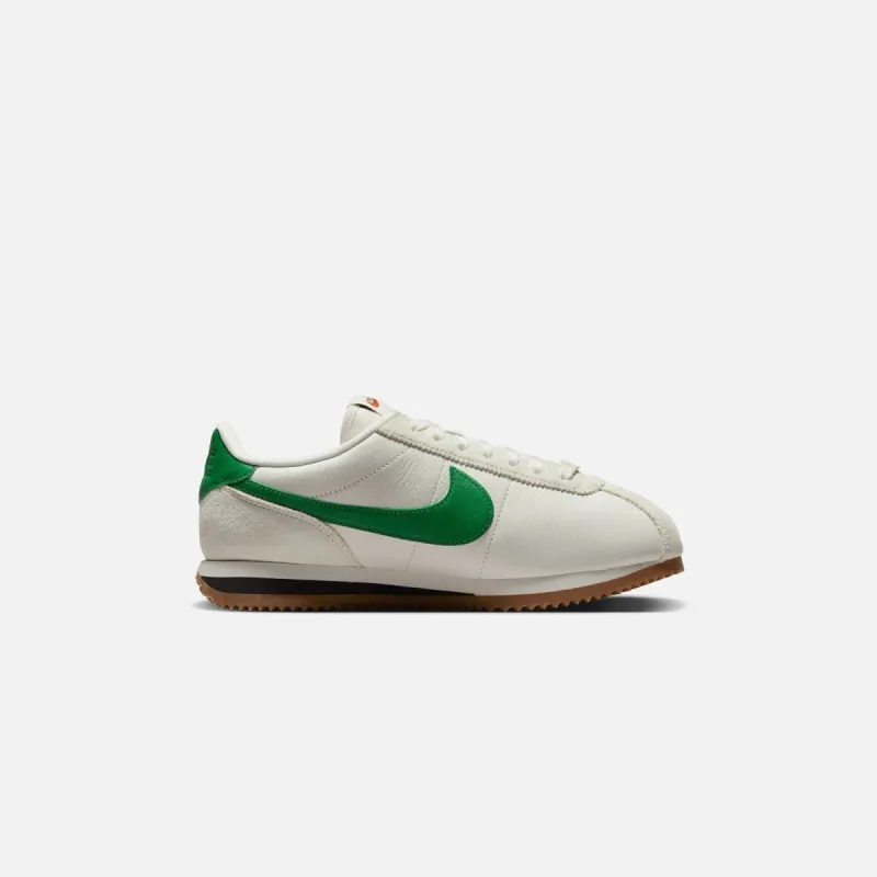 Nike WMNS Cortez 23 - Sail / Lucky Green / Black / Pale Vanilla sold by Kith