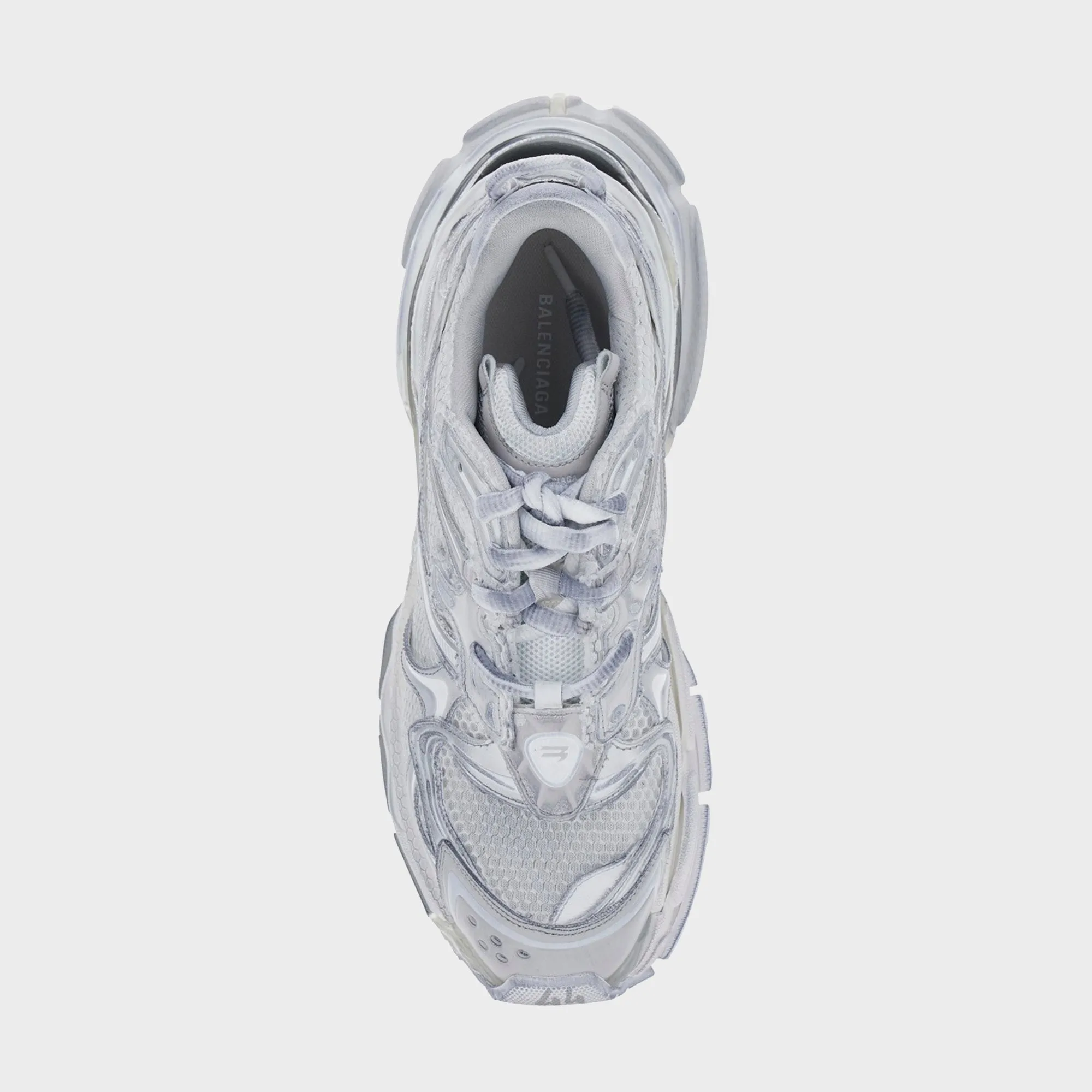 Balenciaga Runner 2 - White / Silver / Grey sold by Kith product image thumbnail 3