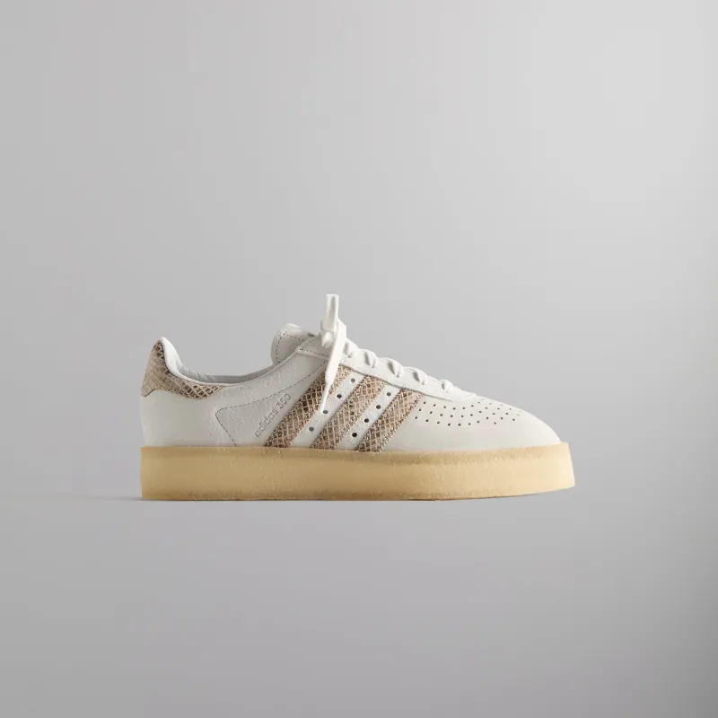 The 8th St AS350 by Ronnie Fieg for adidas Originals & Clarks Originals - Crystal White / Brown sold by Kith