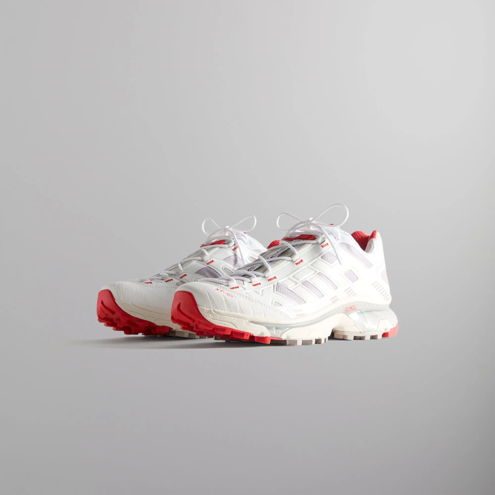 Kith for Salomon XT-4K - Bright White / Ashes of Roses / Fiery Red sold by Kith product image thumbnail 2
