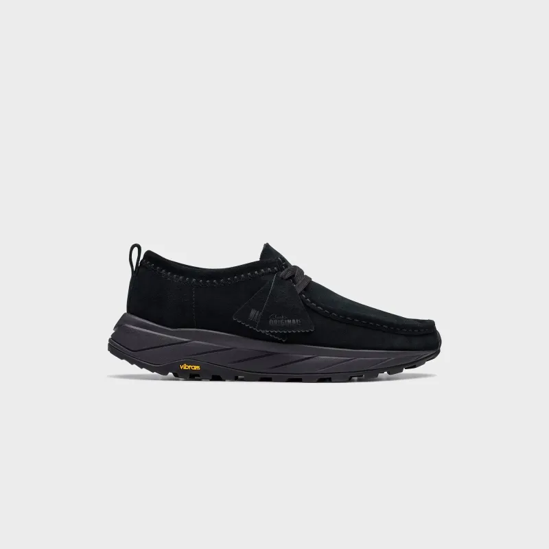Clarks Walla Eden Lo Suede - Black sold by Kith