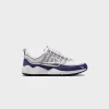 Nike Air Zoom Spiridon SP - White / Metallic Silver / Light Concord sold by Kith