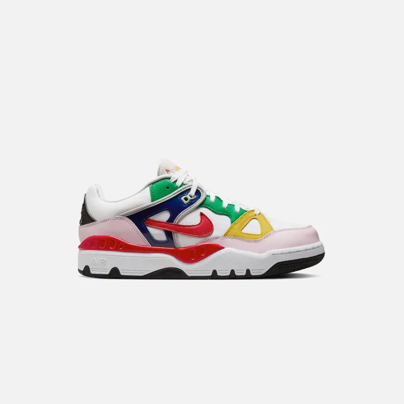 Nike x NIGO Air Force 3 Low SP - White / University Red / Tour sold by Kith