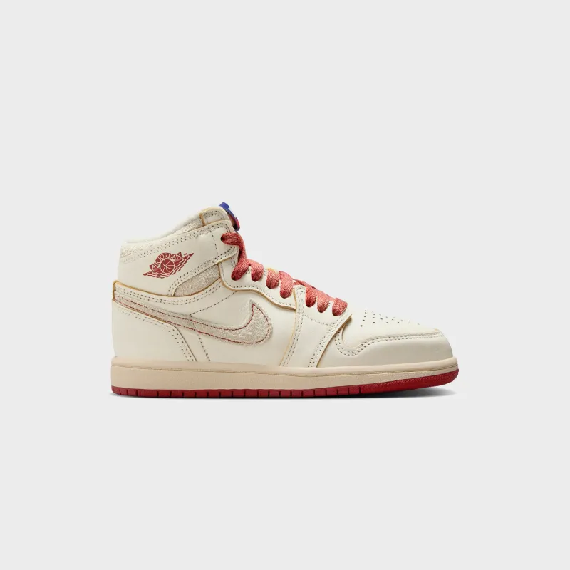 Jordan PS Air Jordan 1 Retro High OG - Sail / Cinnabar / Light Bone sold by Kith