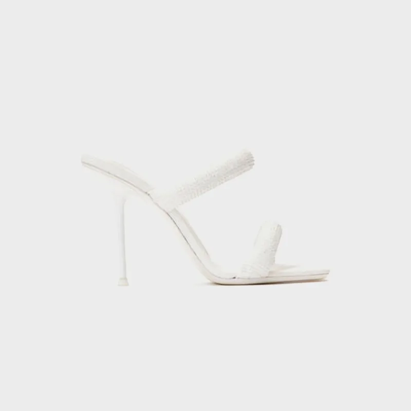 Alexander Wang Julie Tubular Sandal - White made by Alexander Wang