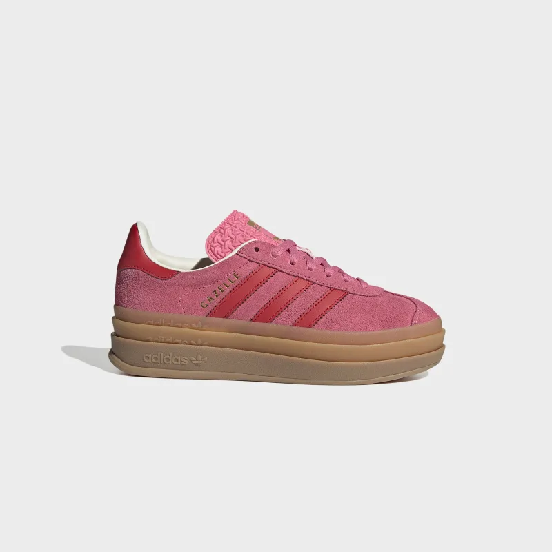 adidas GS Gazelle Bold - Rose / Scarlet sold by Kith