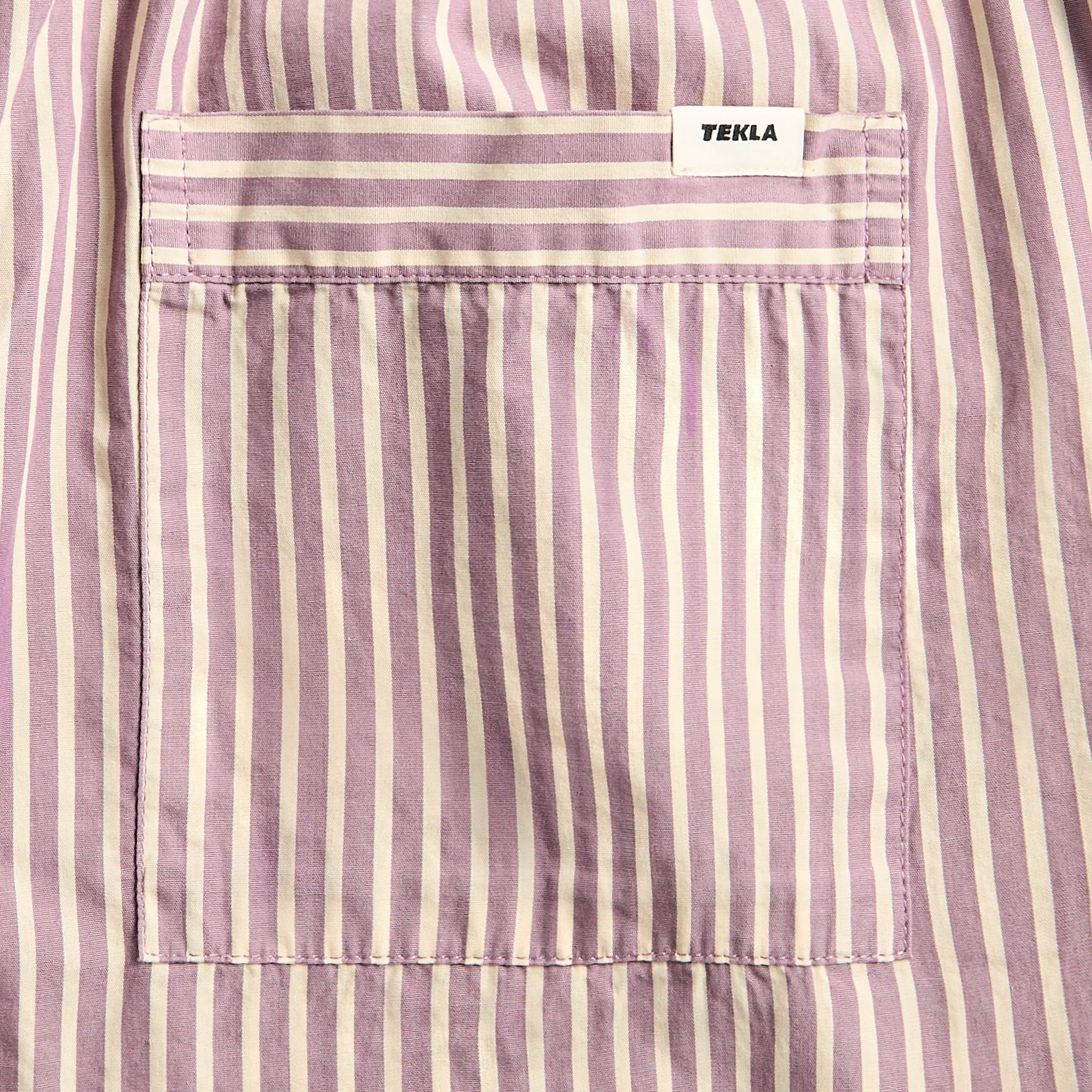 Tekla Poplin Pyjamas Pants - Skipper Stripes sold by Kith product image thumbnail 3