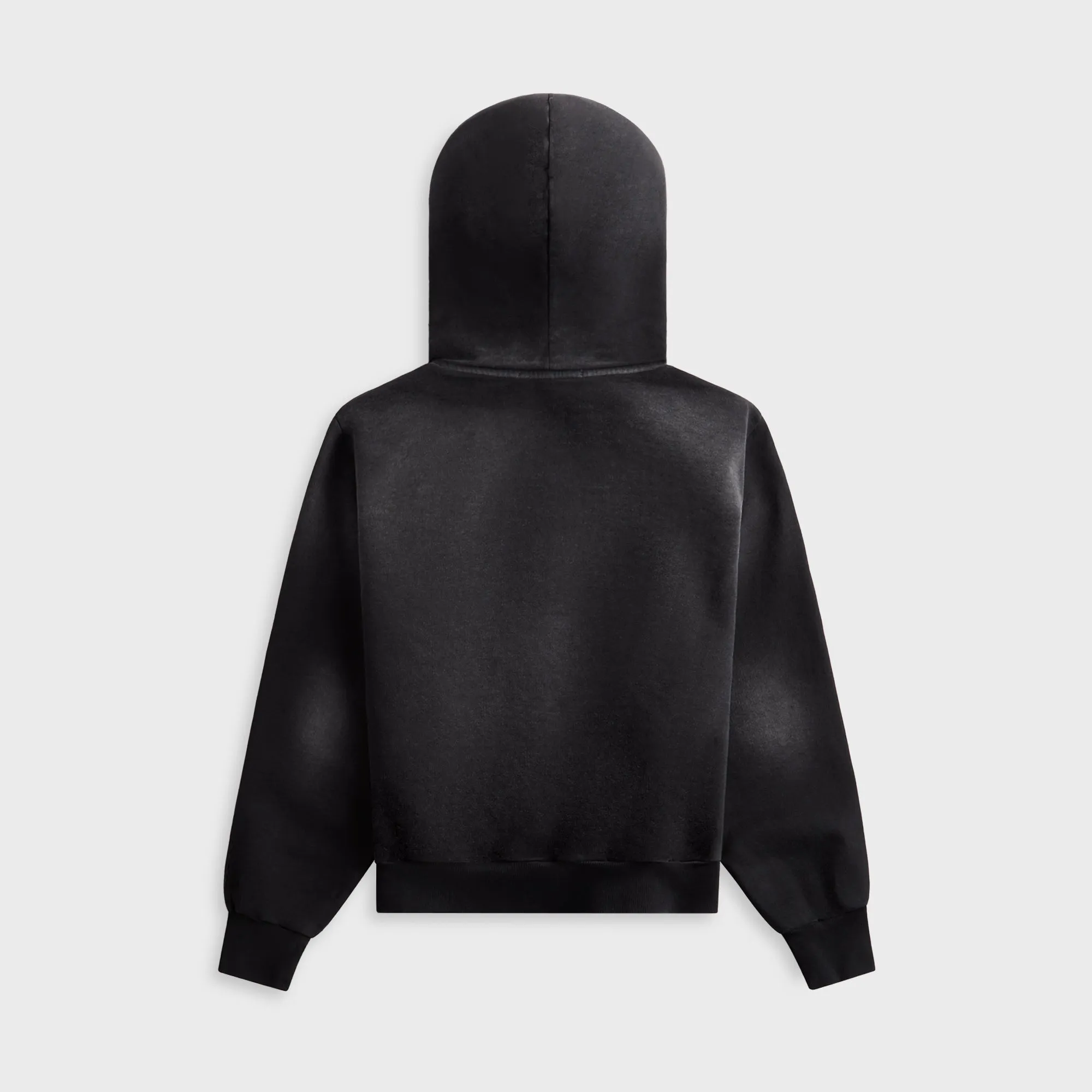 T by Alexander Wang Graphic Shrunken Cardigan Hoodie - Black sold by Kith product image thumbnail 2