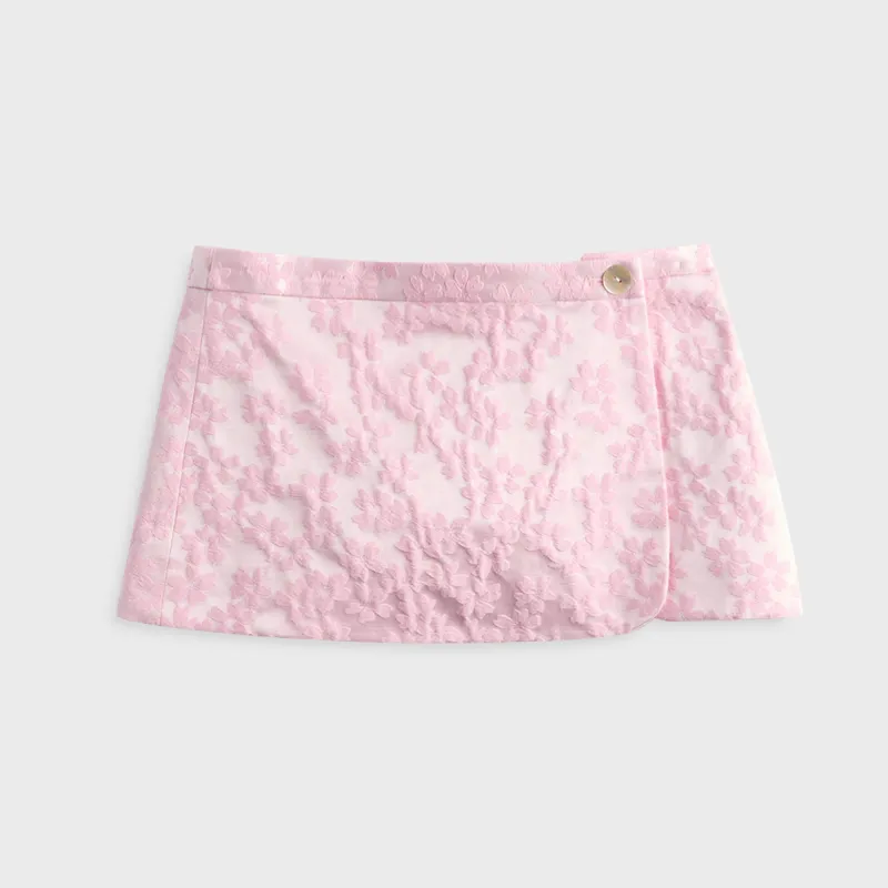 Sandy Liang Munchie Skort - Pink sold by Kith