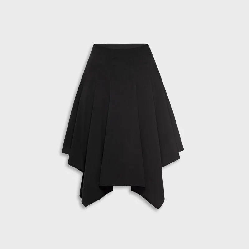 Miaou Ty Skirt - Black sold by Kith