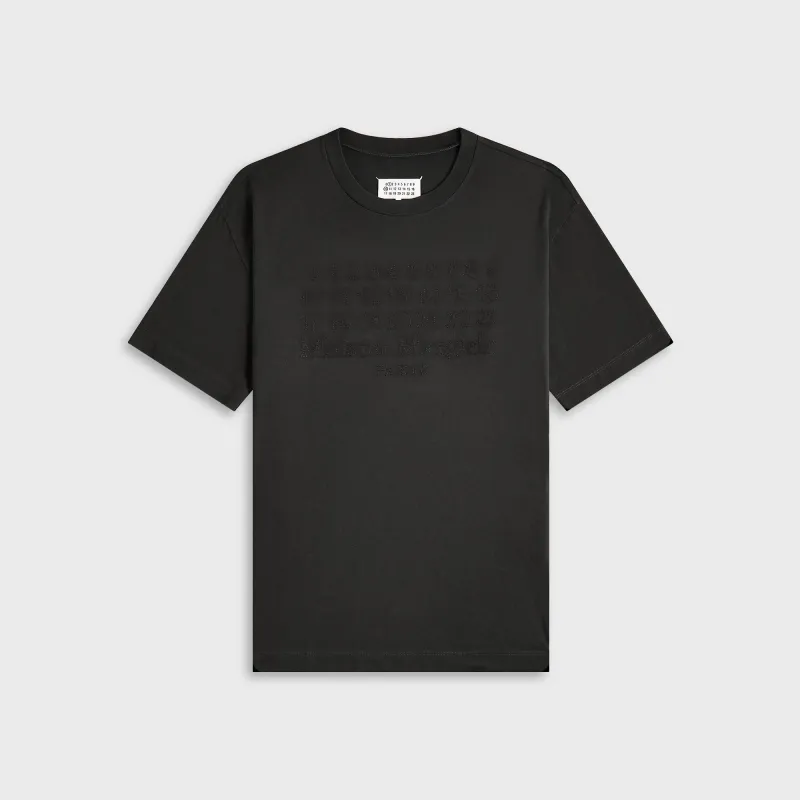 Maison Margiela Tee - Washed Black sold by Kith
