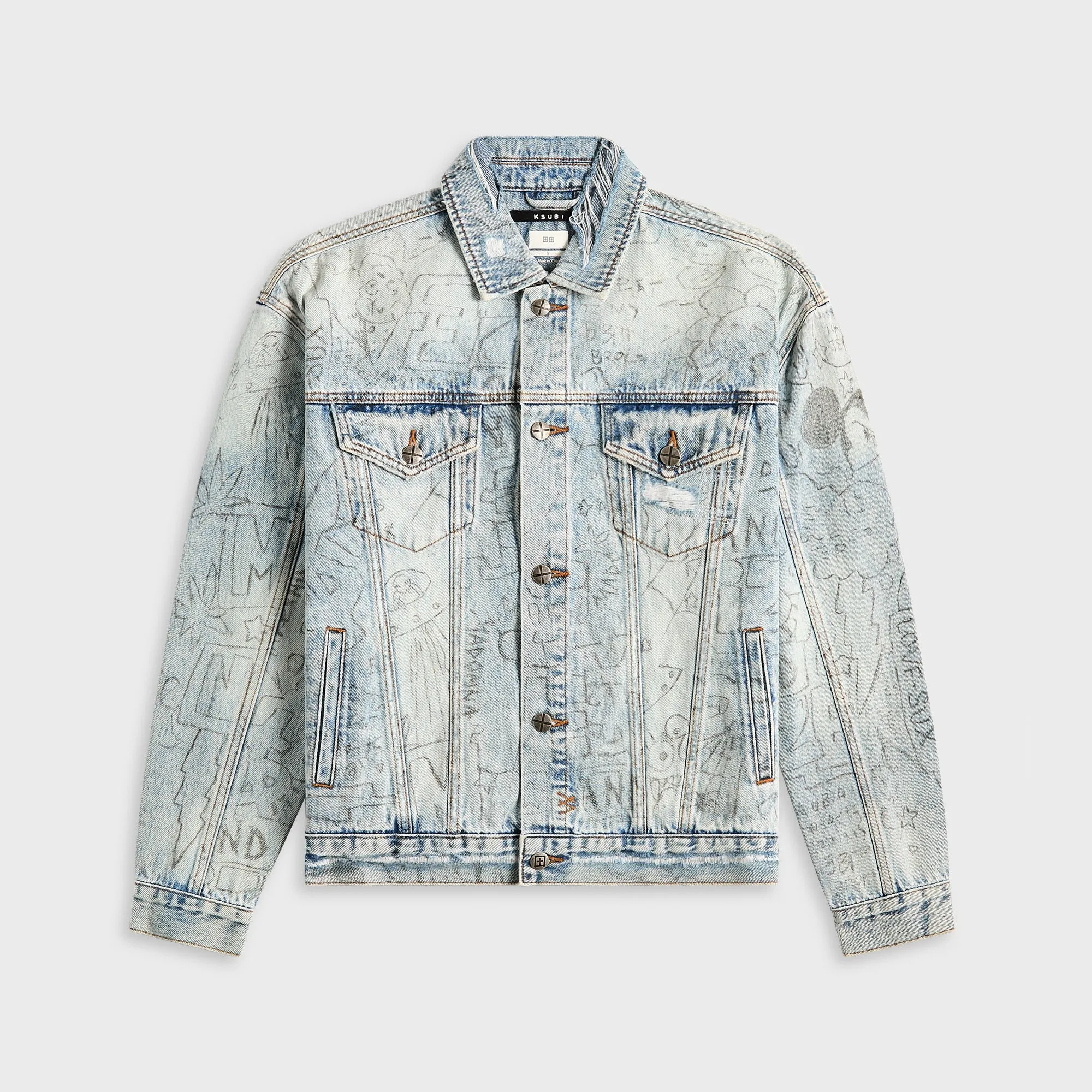 Ksubi Oh G Jacket - Bunker Blue Noize sold by Kith
