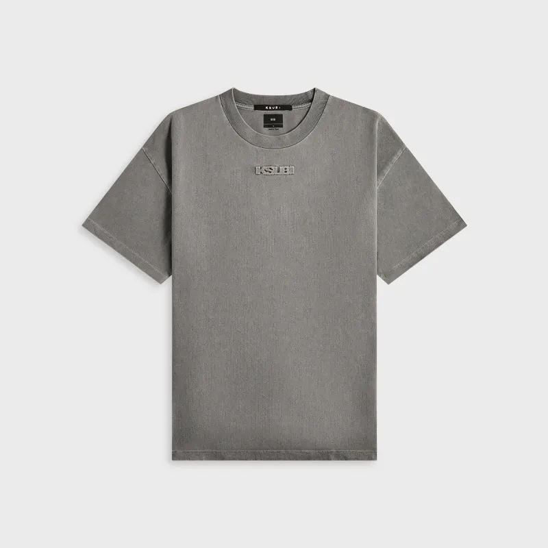 Ksubi Intruder Ekcess Short Sleeve Tee - Charcoal sold by Kith